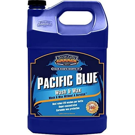 Surf City Garage 291 Pacific Blue Wash and Wax, 1 Gallon