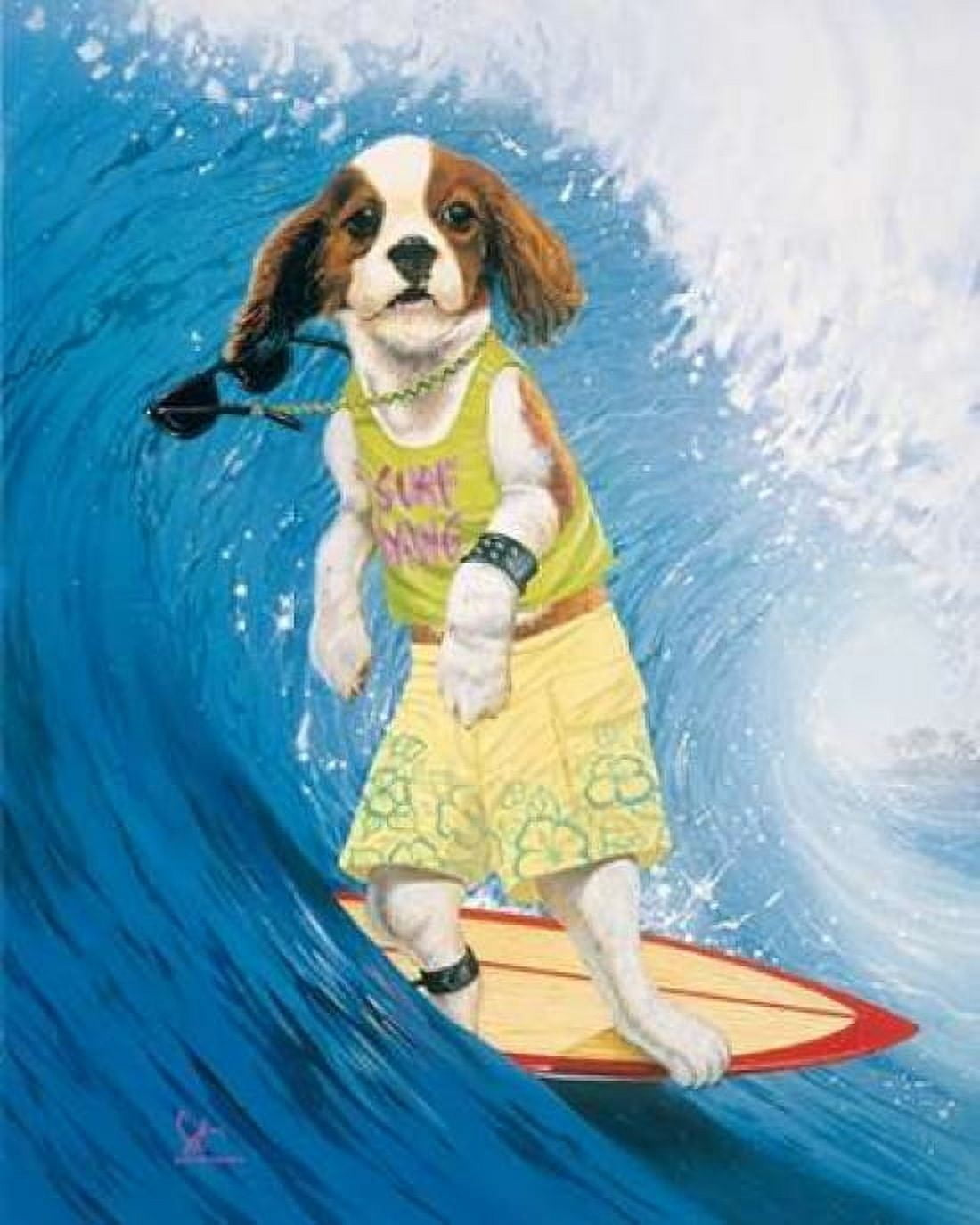 Surf Dawg Canvas Art - Scott Westmoreland (24 x 30)