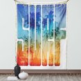 thumbnail image 1 of Surf Decor Wall Hanging Tapestry, Summer Surf Retro Letters That Reflect the Seacoast with Palm Tree Extreme Sports Art, Bedroom Living Room Dorm Accessories, 40 X 60 Inches, by Ambesonne, 1 of 5