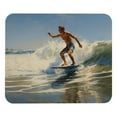 thumbnail image 1 of Surf Desk Pad Mouse Mat Desk Mat - Square 8.3x9.8 Inch Non-Slip Rubber Bottom Printed, Suitable for Office and Gaming, 1 of 6