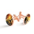 thumbnail image 1 of Surf Elegant Shirt Cufflinks Set for Men, Stainless Steel, Suitable for Formal Attire, 1 of 6