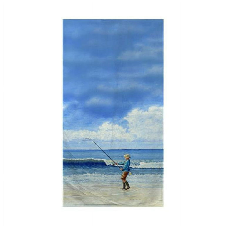 Lrl Surf Fishing Beach Towel
