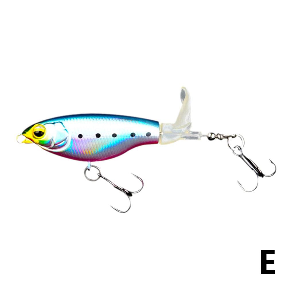 Surf Fishing Lures Rotating Propeller Tail Plopper 2.95 Lure H7D6 