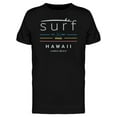 thumbnail image 1 of Surf Hawaii Simple Cool Design T-Shirt Men -Image by Shutterstock, Male x-Large, 1 of 2
