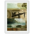 thumbnail image 1 of Surf Journal Entry 43 - Search for the Perfect Wave - Original Collage Art by Wade Koniakowsky - Japanese Unryu Rice Paper Art Print 24 x 32 in, 1 of 4