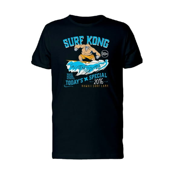 Surf Kong Todays Special 16 T-Shirt Men -Image by Shutterstock, Male Medium