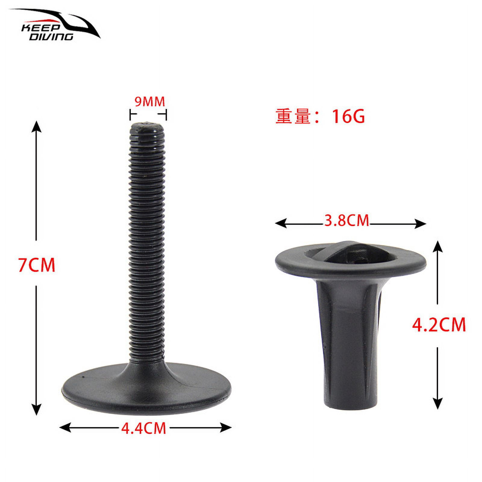 Surf Leash Plug Surfboard Leg Rope Plug Surfing Foot Rope Buckle Foot