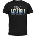 thumbnail image 1 of Surf Malibu Black Adult T-Shirt - X-Large, 1 of 1