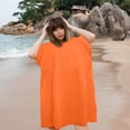 thumbnail image 1 of Surf Microfiber Bathrobe with Hood, Quick-Dry Beach and Swimming Changing Towel, Unisex Lightweight Absorbent Robe, 1 of 10
