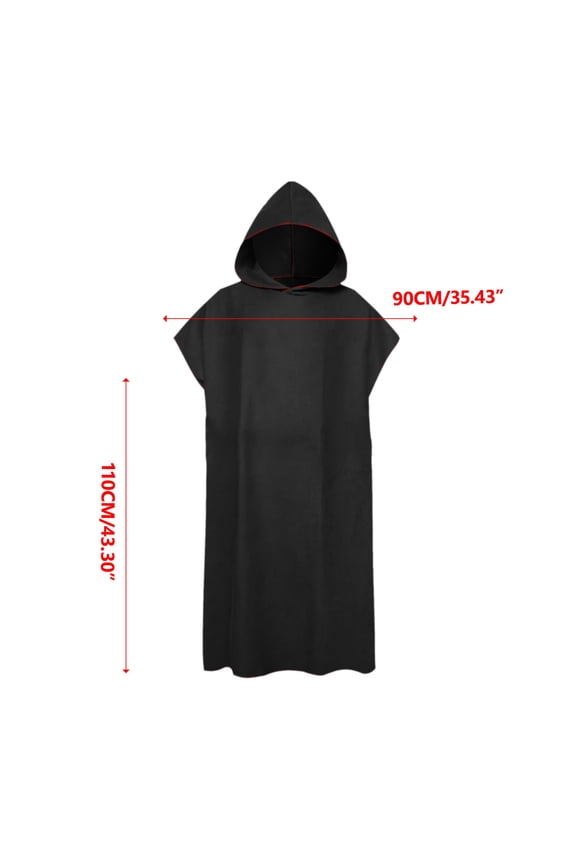 Surf Microfiber Changing Poncho Hoodie Quick Dry Towel for Swimming Pool Beach Swimsuit Cover Up