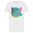 thumbnail image 1 of Surf More Sleep Less T-Shirt Men -Image by Shutterstock, Male Small, 1 of 2