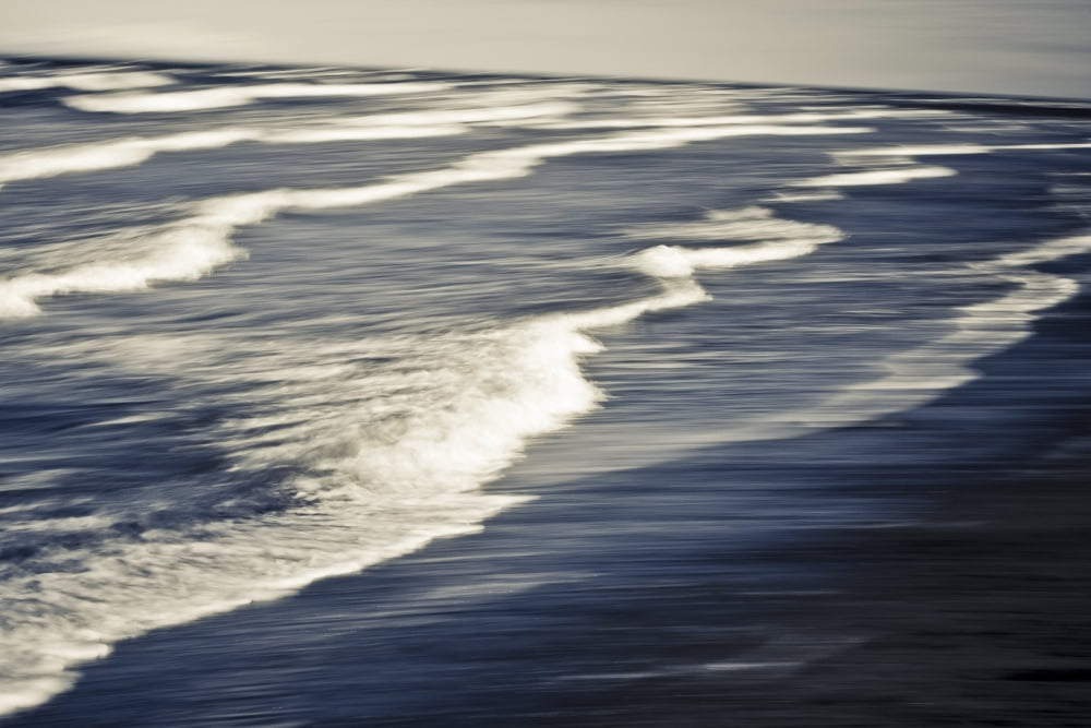 Surf Patterns At Anchor Point In South Central Alaska Canvas Art - Kevin Smith Design Pics (17 x 11)