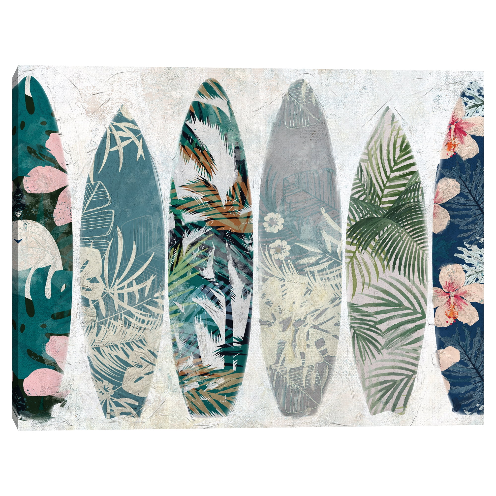 Surf Patterns by Studio Arts Canvas Art Print