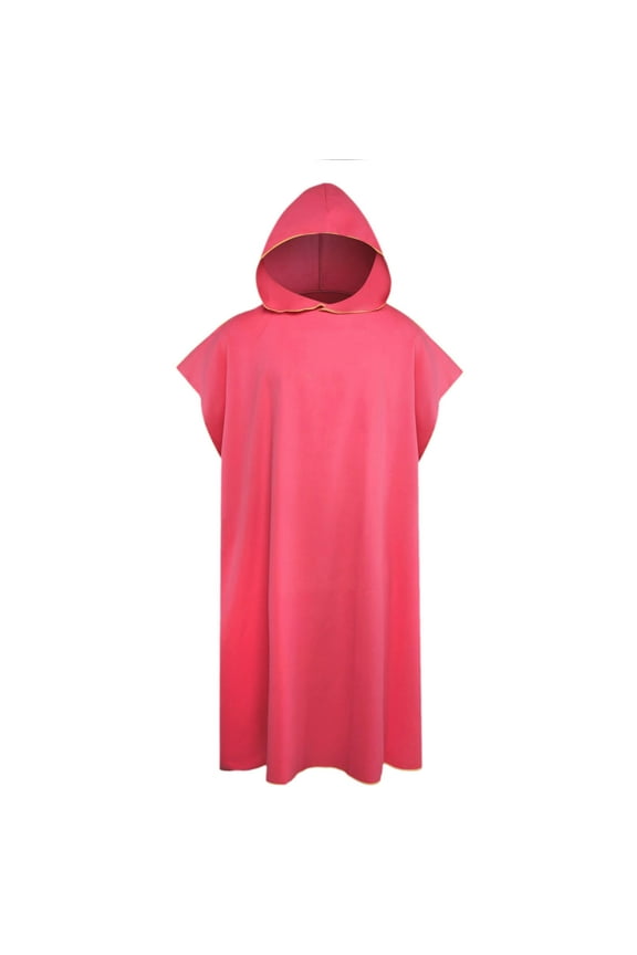 Surf Poncho Changing Towel Robe with Hood for Men & Women,Breathable and Cool,Hight Absorbent,Quicks Dry,Microfiber Wearable Cover Up for Beach, Swim & Outdoor Sports(35.4x43.3inch)