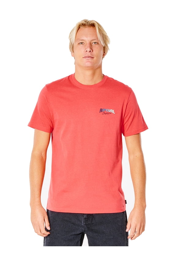 Surf Revival Inverted Short Sleeve T-Shirt [Retro Red]
