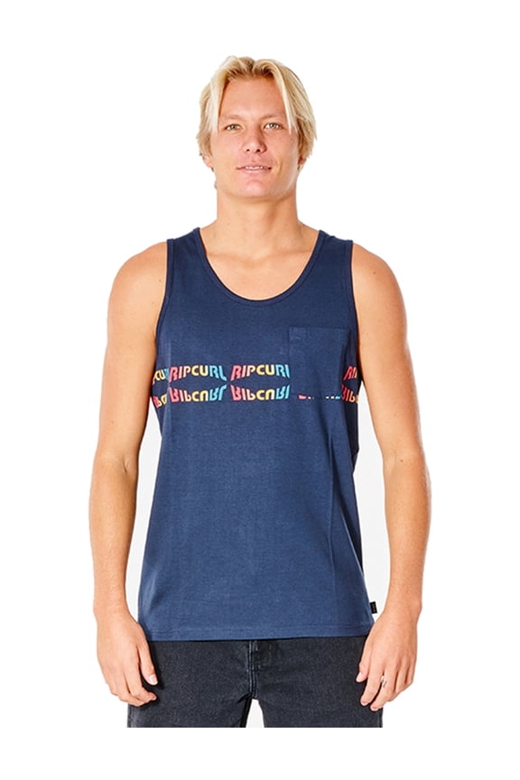 Surf Revival Reflect Sleeveless T-Shirt [Navy]