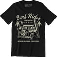 thumbnail image 1 of Surf Rider Huntingon Beach Southern California Summer Vacation Men's T-Shirt, 1 of 4