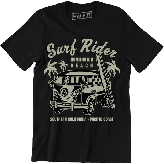 Surf Rider Huntingon Beach Southern California Summer Vacation Men's T-Shirt