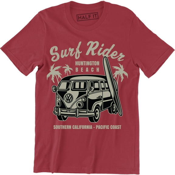 Surf Rider Huntingon Beach Southern California Summer Vacation Men's T-Shirt