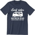 thumbnail image 1 of Surf Rider Huntington Beach Southern California Pacific Coast Men's T-Shirt, 1 of 4