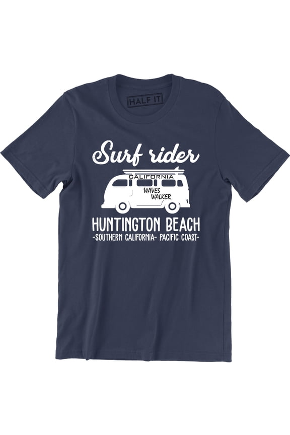 Surf Rider Huntington Beach Southern California Pacific Coast Men's T-Shirt