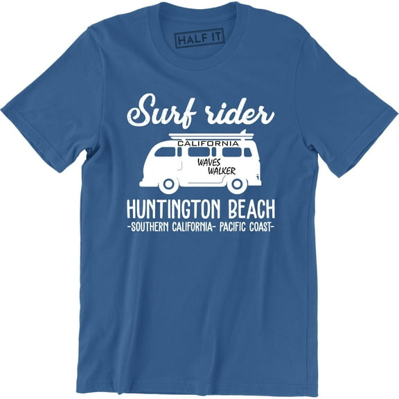 Surf Rider Huntington Beach Southern California Pacific Coast Men's T-Shirt