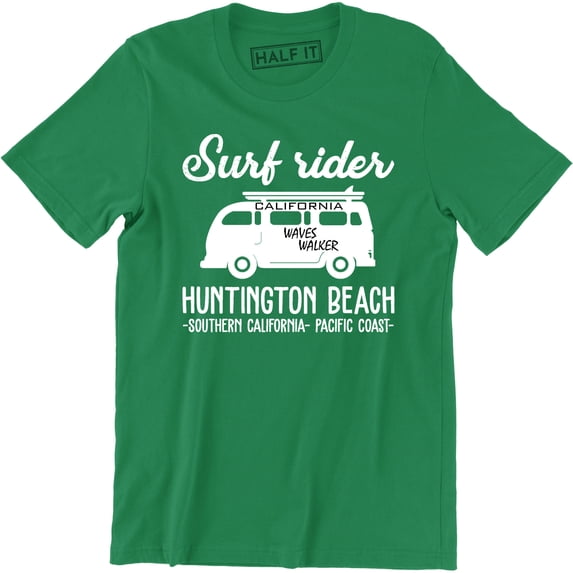 Surf Rider Huntington Beach Southern California Pacific Coast Men's T-Shirt