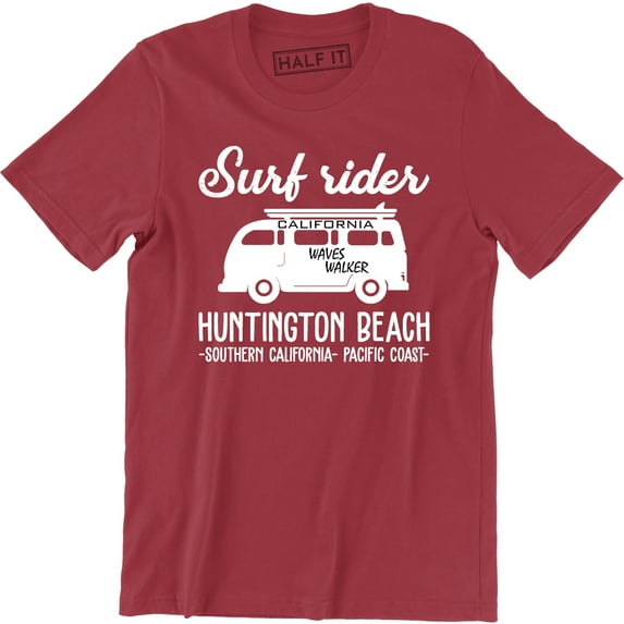 Surf Rider Huntington Beach Southern California Pacific Coast Men's T-Shirt
