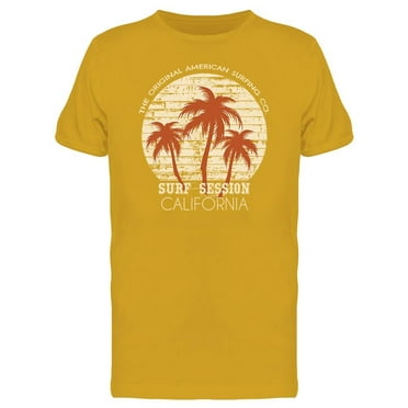 Surf Session California T-Shirt Men -Image by Shutterstock, Male Medium