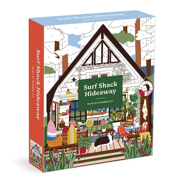Surf Shack Hideaway Paint By Number Kit (Kit)