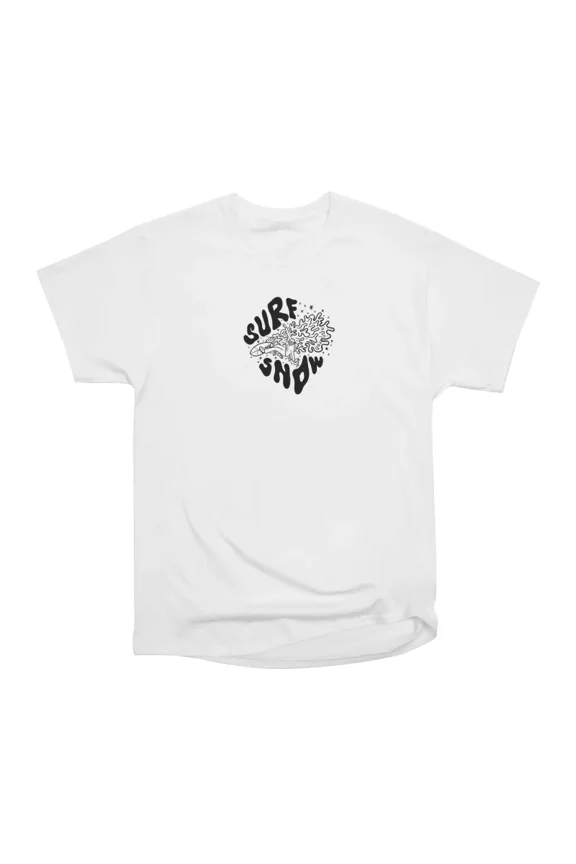 Surf Snow T-Shirt Tee Gift For Him Merch For Her Apparel For Friend