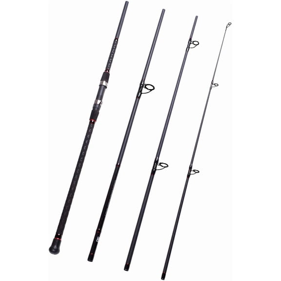 Surf Spinning Fishing Rod 4-Piece Graphite Travel Fishing Rod(11 Feet & 13 Feet & 15 Feet)