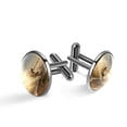 thumbnail image 1 of Surf Stylish Men's Cufflinks for Formal Attire, Made of Stainless Steel, Ideal for Business Meetings, 1 of 6