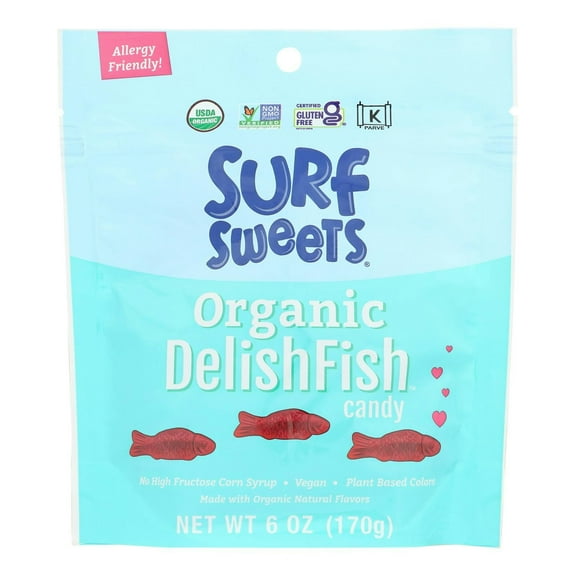 Surf Sweets Delicious Fish Candy 6 oz (Pack Of 8)