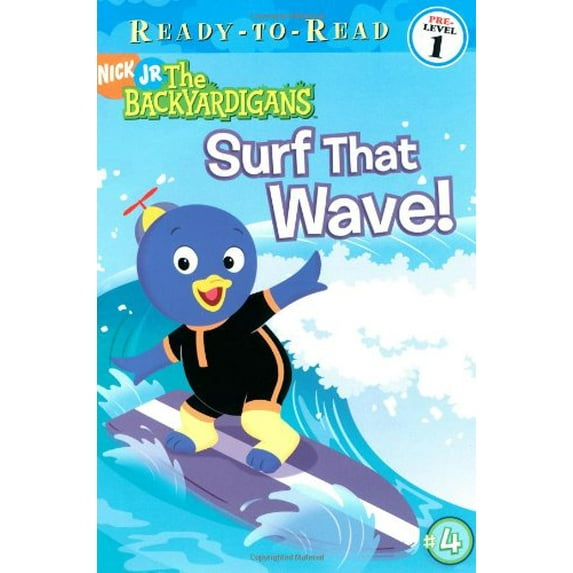 Pre-Owned Ready-To-Read Backyardigans - Level 1: Surf That Wave! (Series #04) (Paperback)