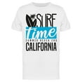thumbnail image 1 of Surf Time California T-Shirt Men -Image by Shutterstock, Male Small, 1 of 2
