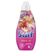 Surf Tropical Lily Laundry Washing with a joy-infused fragrance & essential oils lasting up to 12 hours in wear Liquid Detergent for brilliantly clean results 24 washes
