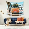 thumbnail image 1 of Surf Van Large Tapestry, 1 of 2