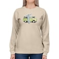 thumbnail image 1 of Surf Wagon I. Sweatshirt Women -Jennifer Paxton Parker Designs, Female x-Large, 1 of 4