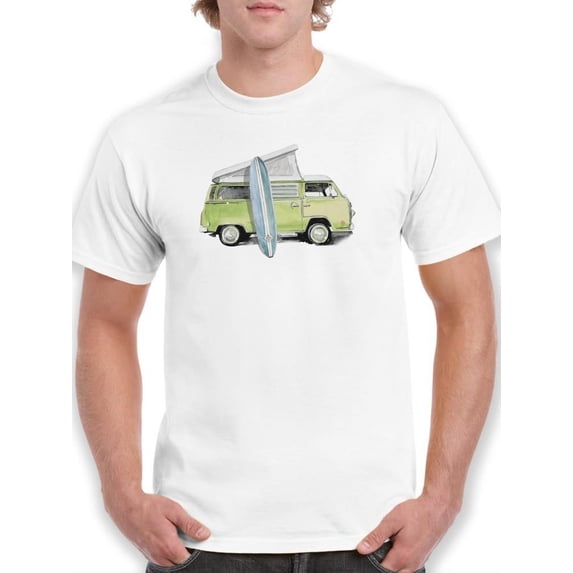 Surf Wagon I. T-Shirt Men -Jennifer Paxton Parker Designs, Male Small