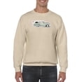 thumbnail image 1 of Surf Wagon Iii. Sweatshirt Men -Jennifer Paxton Parker Designs, Male 3X-Large, 1 of 4