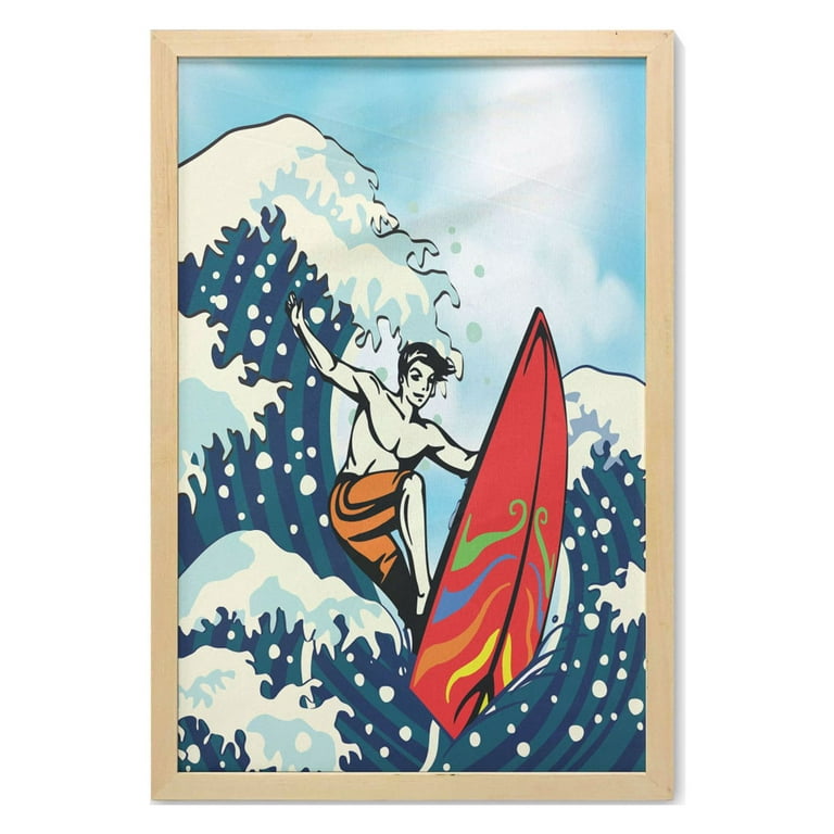 https://i5.walmartimages.com/seo/Surf-Wall-Art-Frame-Summer-Themed-Abstract-Cartoon-Surfer-Boy-Vintage-Design-Ocean-Waves-Print-Printed-Fabric-Poster-Bathroom-Living-Room-Dorms-23-x-_d8a33774-498b-4b94-9f87-2b6602ecee74.eadd6eb1aeefc1279c010c2468bb7638.jpeg?odnHeight=768&odnWidth=768&odnBg=FFFFFF
