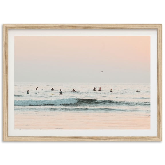 Surf Wall Art Poster Canvas Prints California Sunset Seascape Painting Picture Artwork Bedroom Coastal Beach Decor No Frame