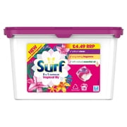 Surf Washing Capsules Tropical Lily 3 in 1 Capsules 18 washes pack of 3