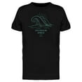 thumbnail image 1 of Surf Wave.Vintage Tropical  T-Shirt Men -Image by Shutterstock, Male 3X-Large, 1 of 2