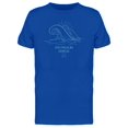 thumbnail image 1 of Surf Wave.Vintage Tropical Tee Men's -Image by Shutterstock, 1 of 2