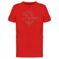thumbnail image 1 of Surf Wave.Vintage Tropical  T-Shirt Men -Image by Shutterstock, Male x-Large, 1 of 2