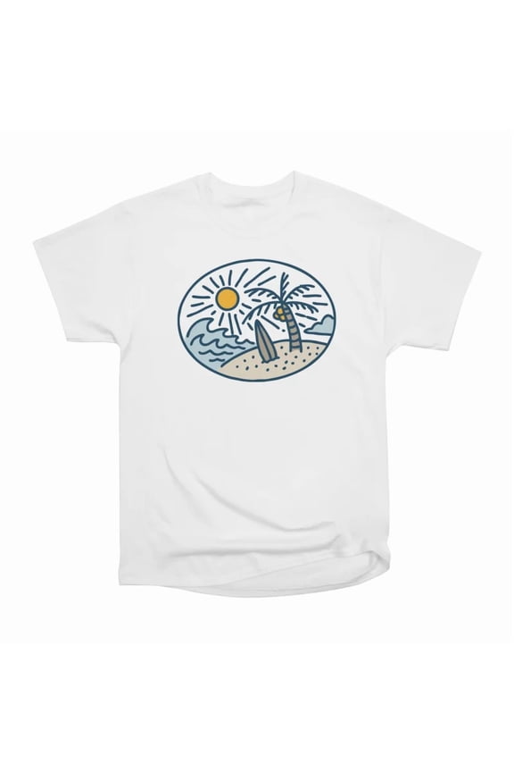 Surf and Beach T-Shirt Tee Gift For Him Merch For Her Apparel For Friend