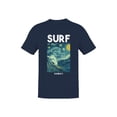 thumbnail image 1 of Surf in Hawaii Graphic Men's Navy T-Shirt, 1 of 3
