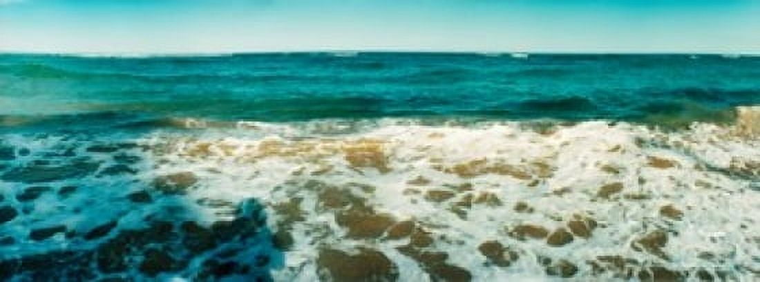 Surf on the beach Morro De Sao Paulo Tinhare Cairu Bahia Brazil Canvas Art - Panoramic Images (30 x 12)